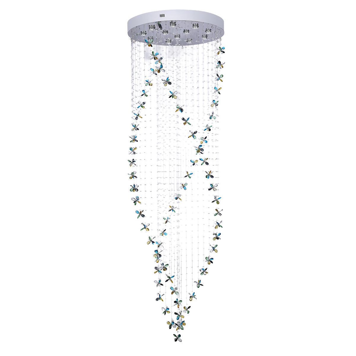 Mariposa 2600 Classic Colourful Crystal Butterfly Chandelier