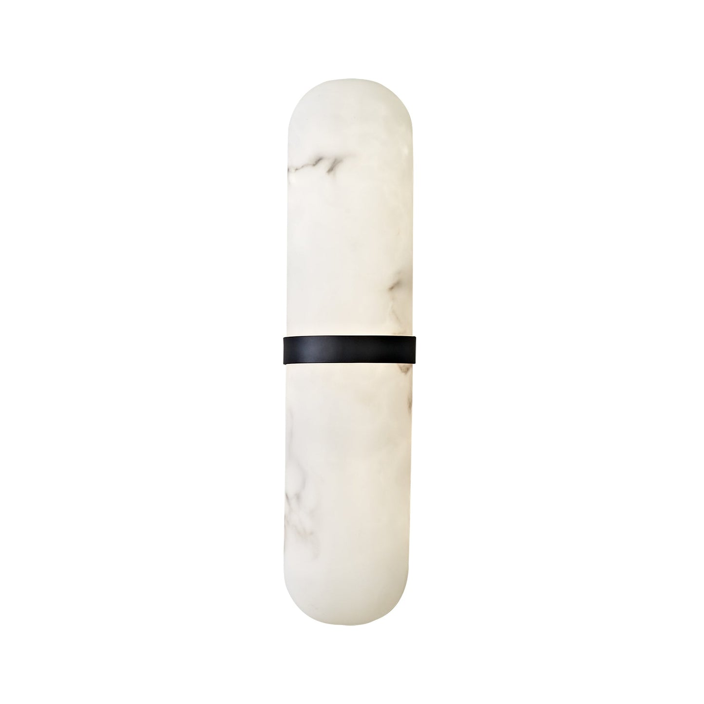 Brandi Black and Marble-Look 40cm Tri-Colour LED Indoor Wall Light