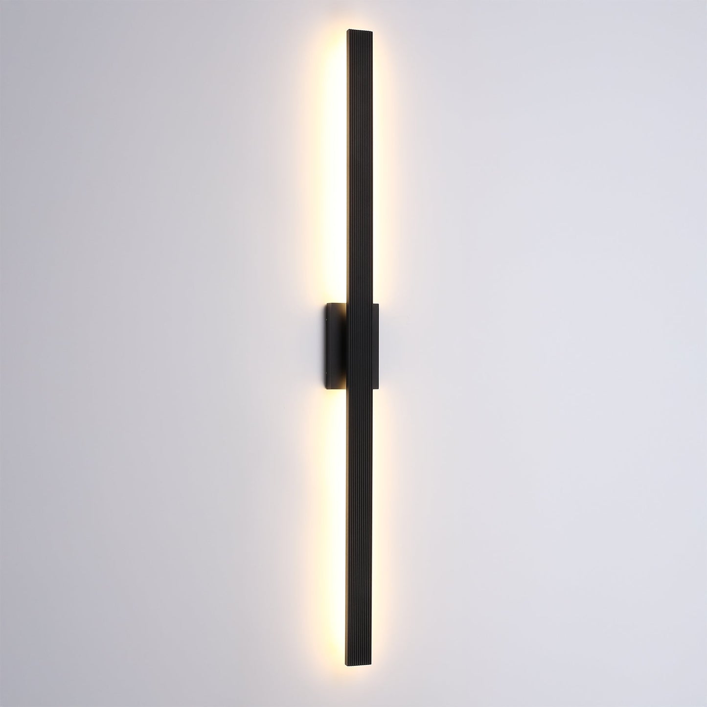 Enix 1500mm Black Textured Tri-Colour LED Contemporary Exterior