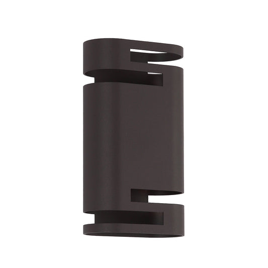 Halifax Antique Bronze Up and Down 2 Light Tri-Colour LED Contemporary Exterior